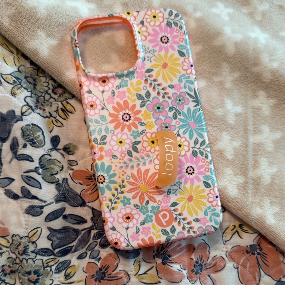 Loopy Case Pastel Floral Phone Case
